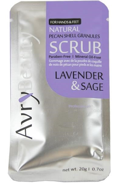 AVRY BEAUTY Hand & Foot Natural Scrub [Lavender & Sage] [pc]