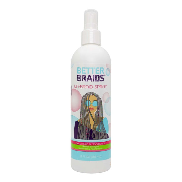 BETTER BRAIDS Un-Braid Spray (12oz)