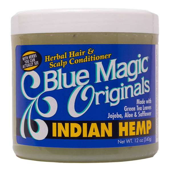 BLUE MAGIC Indian Hemp Hair & Scalp Conditioner (12oz)