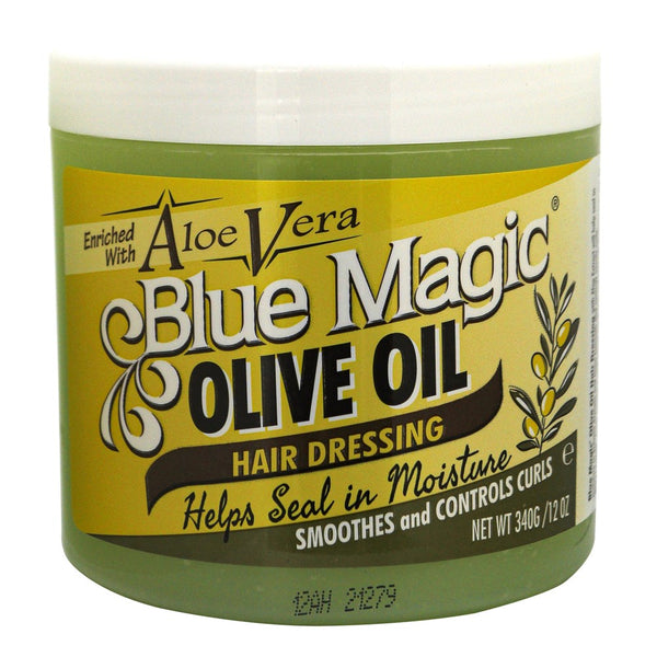 BLUE MAGIC Olive Oil Hair Dressing (12oz)