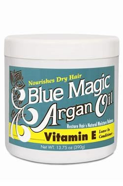 BLUE MAGIC Argan Oil Vitamin E Leave In Conditioner (13.75oz)