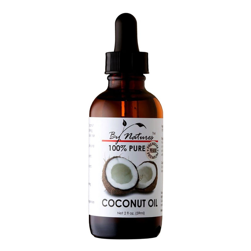BY NATURES 100% Pure Coconut Oil (2oz)