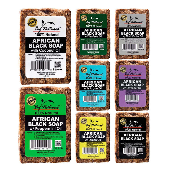 BY NATURES African Black Soap (6.5oz)