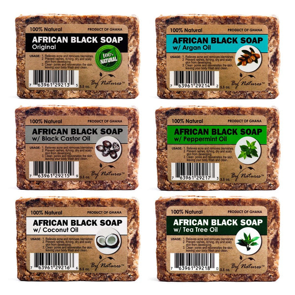 BY NATURES African Black Soap (3.5oz)