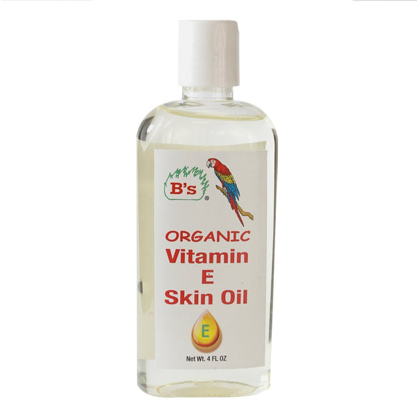 B'S ORGANIC Vitamin E Skin Oil (4oz)