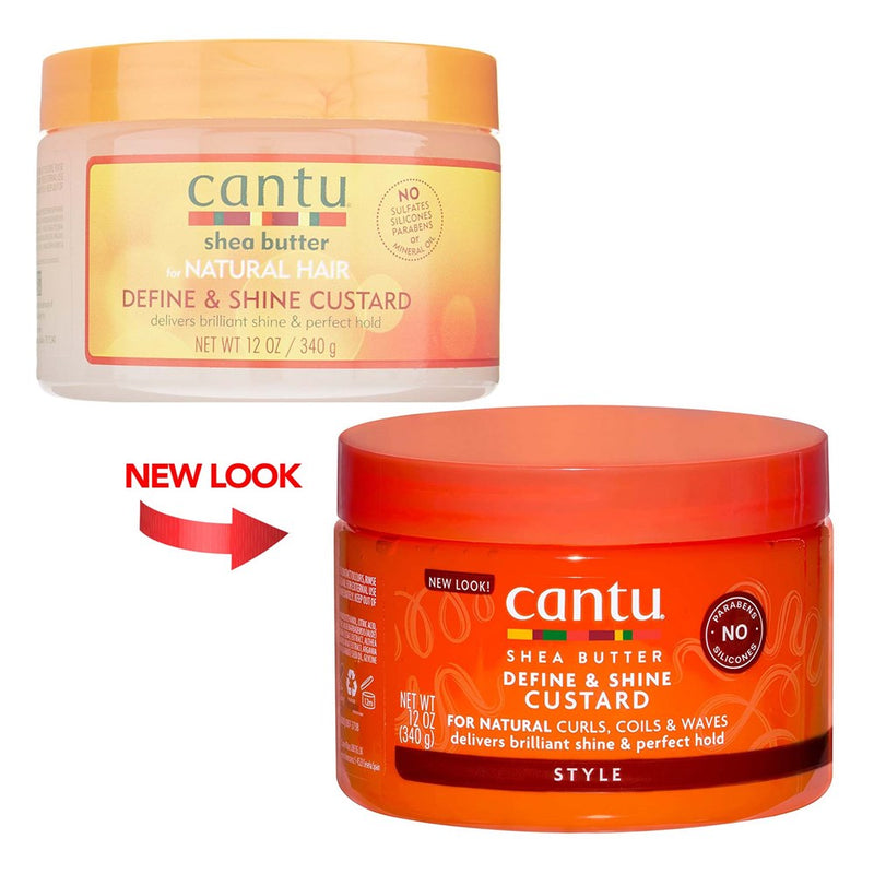 CANTU Natural Hair Define & Shine Custard (12oz)