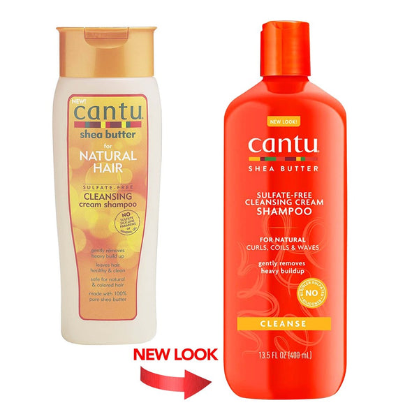 CANTU Natural Hair Sulfate Free Cleansing Cream Shampoo (13.5oz)