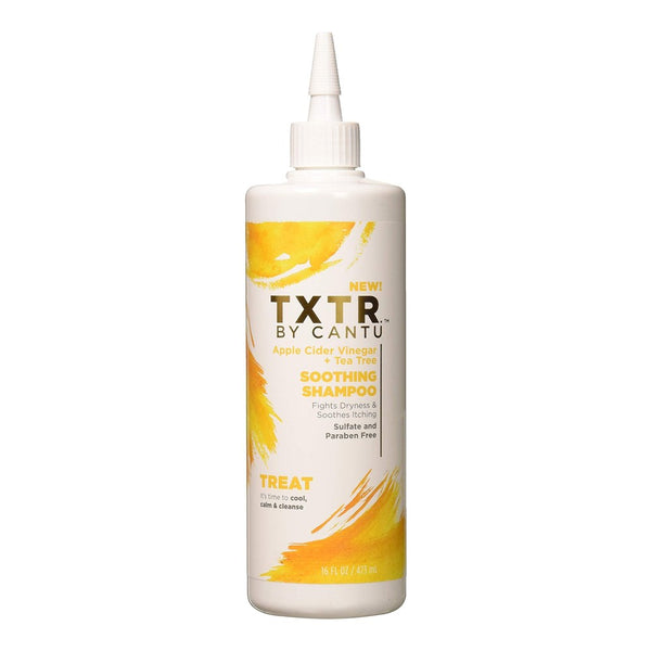 CANTU TXTR. Apple Cider Vinegar + Tea Tree Soothing Shampoo (16oz)