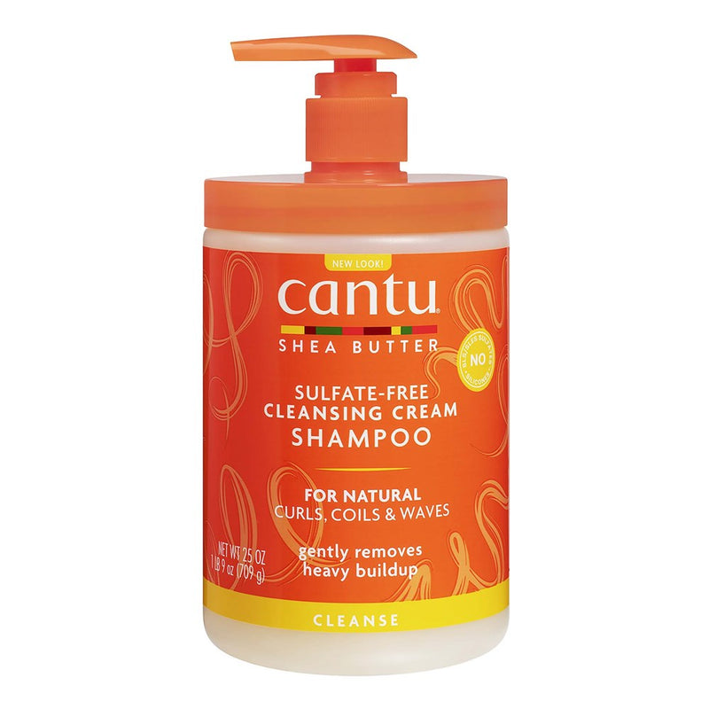CANTU Shea Butter Sulfate Free Cleansing Cream Shampoo (25oz)