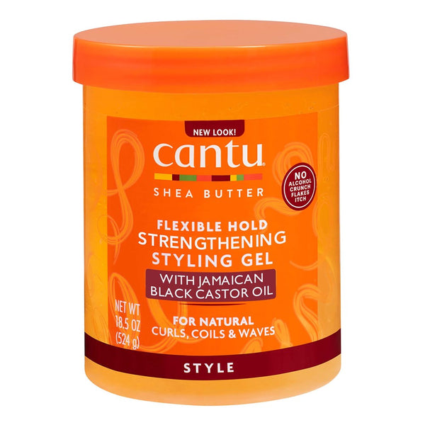 CANTU Strengthening Styling Gel with Jamaican Black Castor Oil (18.5oz)
