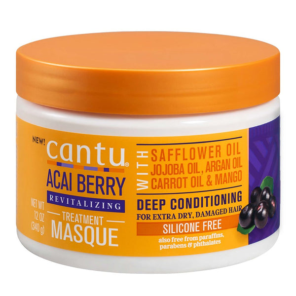 CANTU Acai Berry Revitalizing Deep Conditioning Treatment Masque (12oz)