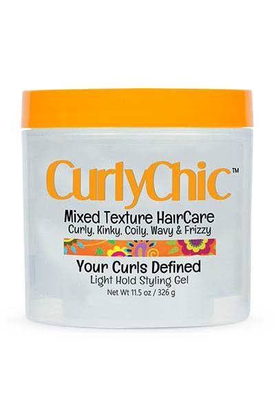 CURLY CHIC Mixed Haircare Your Curls Defined Light Hold Styling Gel (11.5oz)
