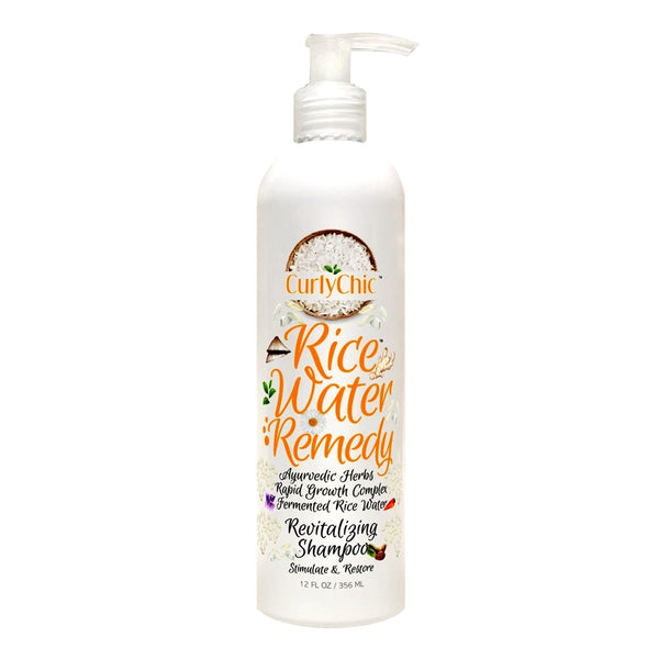 CURLY CHIC Rice Water Remedy Revitalizing Shampoo (8oz)