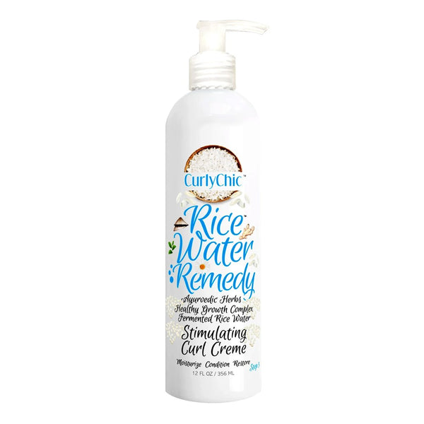 CURLY CHIC Rice Water Remedy Leave in Conditioner (8oz)