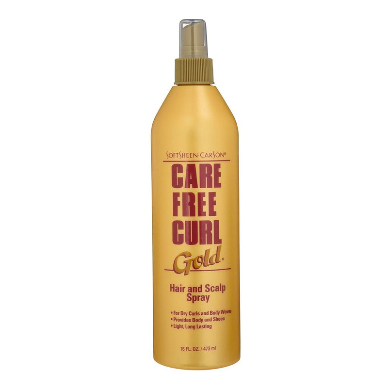CARE FREE CURL Gold Hair & Scalp Spray (16oz)