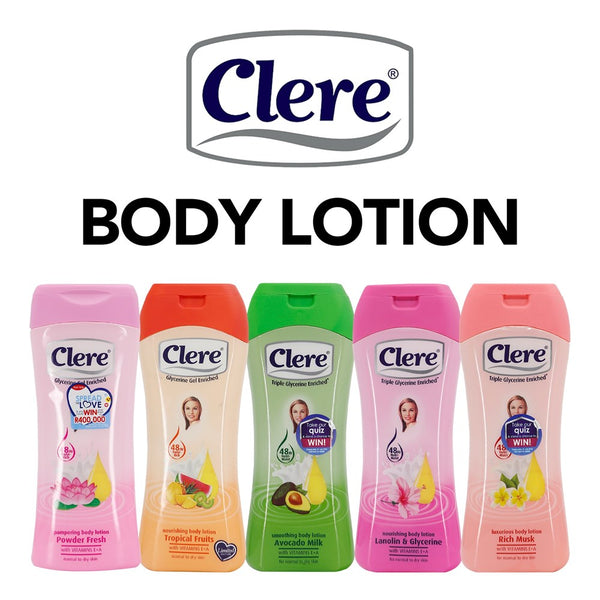 CLERE Body Lotion [Normal to Dry Skin] (13.53oz)
