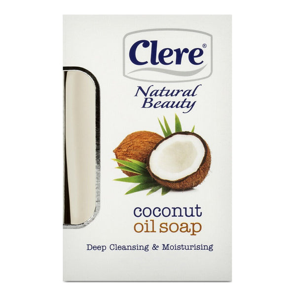 CLERE Coconut Oil Soap (150g/5.2oz)