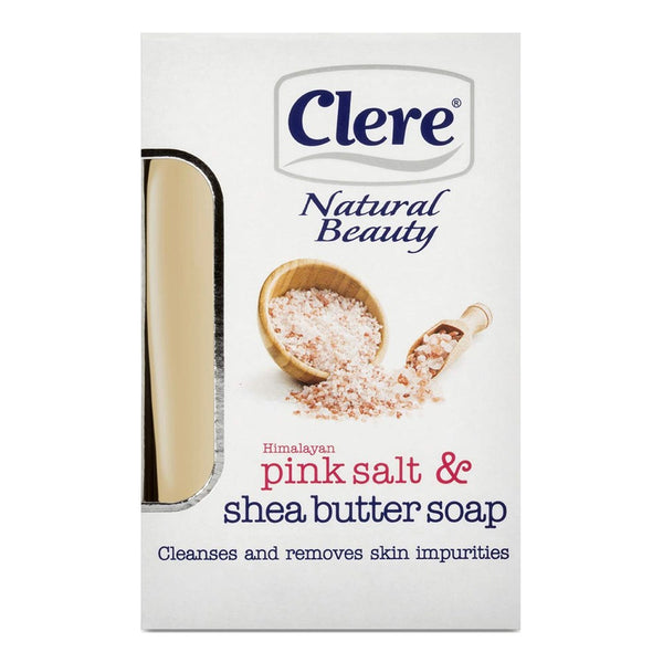 CLERE Pink Salt & Shea Butter Soap (150g/5.2oz)