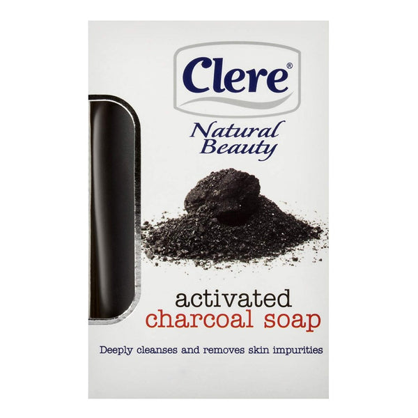 CLERE Activated Charcoal Soap (150g/5.2oz)