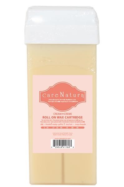 CARE NATURA  Natural Organic Roll-On Cartridge Wax [Cream] (3.38oz)