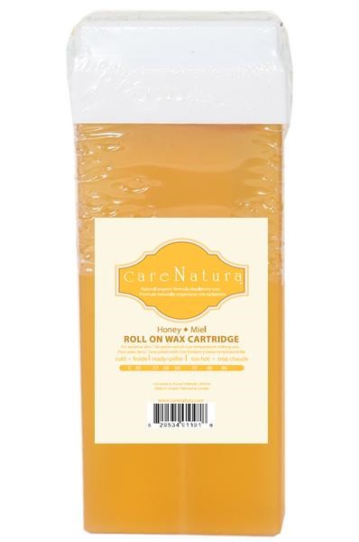CARE NATURA  Natural Organic Roll-On Cartridge Wax [Honey] (3.38oz)