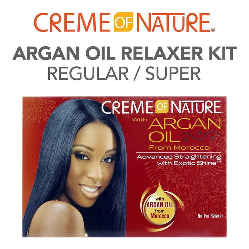 CREME OF NATURE Argan Oil Relaxer Kit