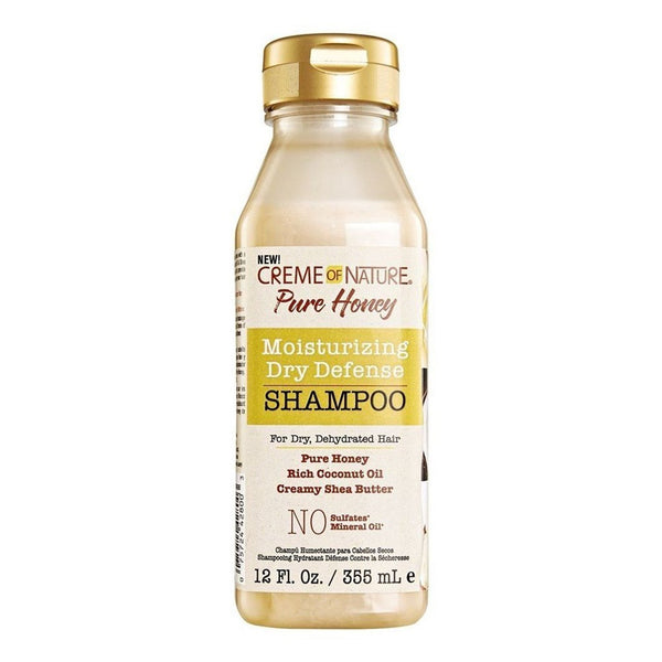 CREME OF NATURE Pure Honey Hydrating Dry Defense Shampoo (12oz)
