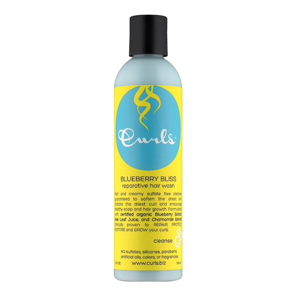 CURLS Blueberry Bliss Reparative Hair Wash (8oz)