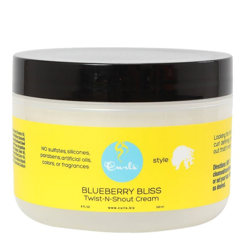 CURLS Blueberry Bliss Twist N Shout Curl Cream (8oz)