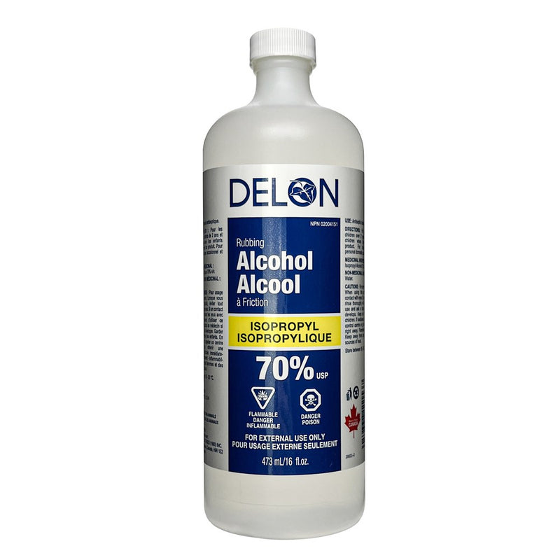 DELON Rubbing Alcohol 70% (16oz)