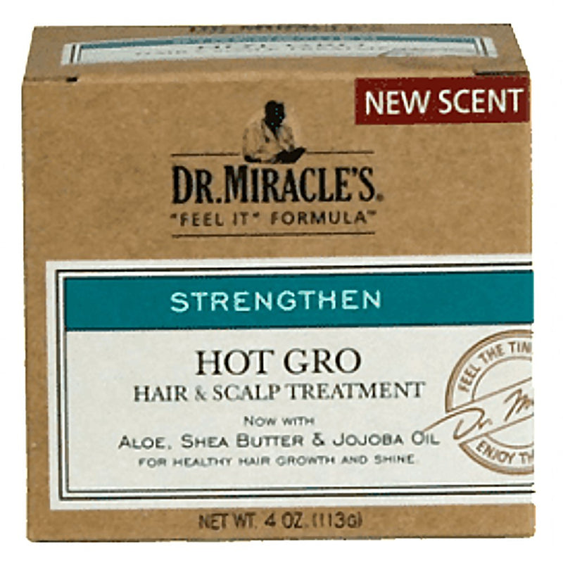 DR MIRACLES Hot Gro Hair & Scalp Treatment (4oz)