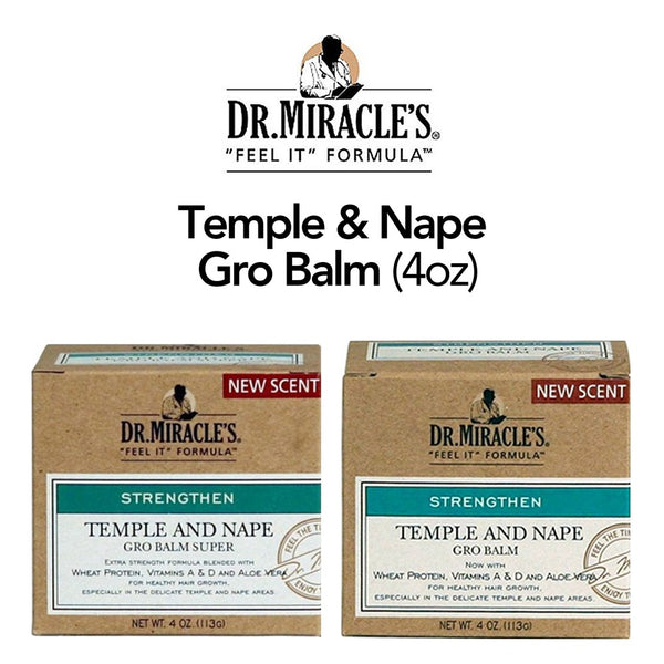 DR MIRACLES Temple & Nape Gro Balm (4oz)