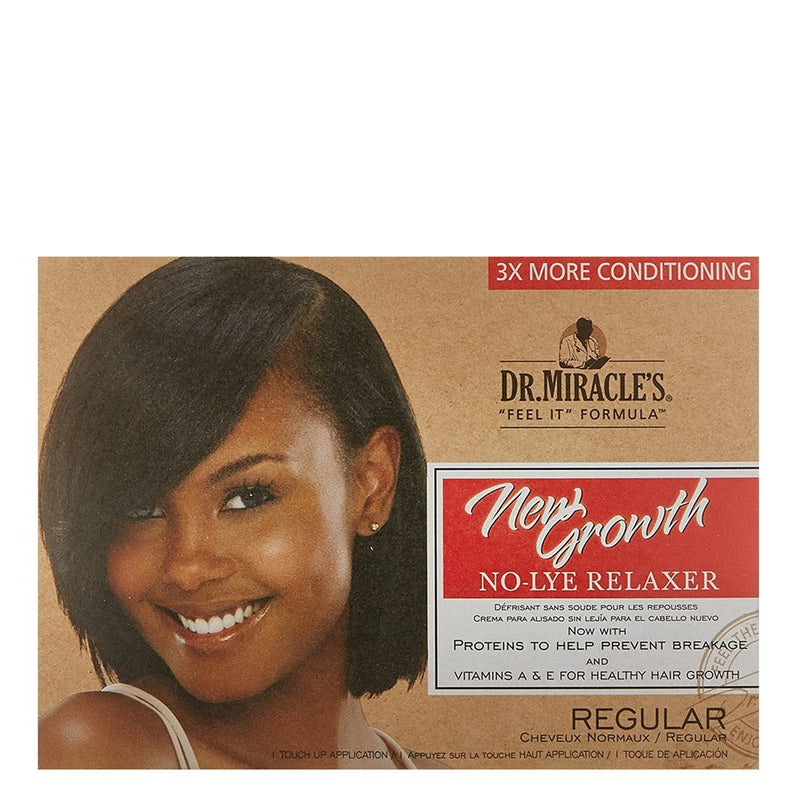 DR MIRACLES New Growth No-Lye Relaxer Kit