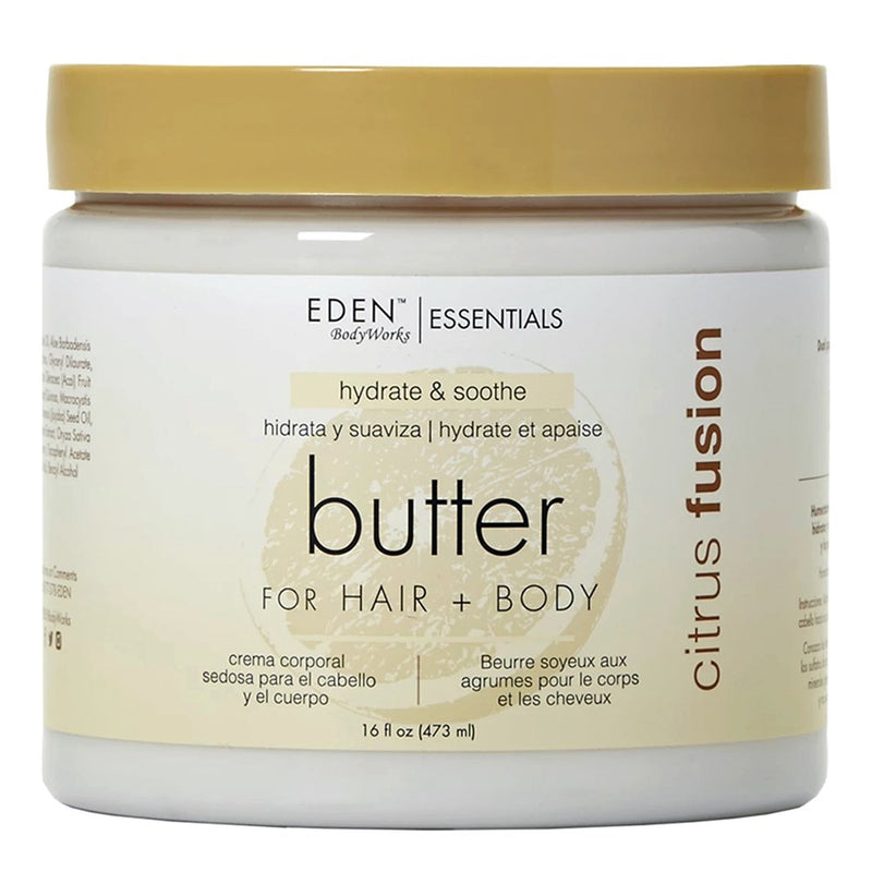 EDEN BODYWORKS Citrus Fusion Hair + Body Butter (16oz) Discontinued