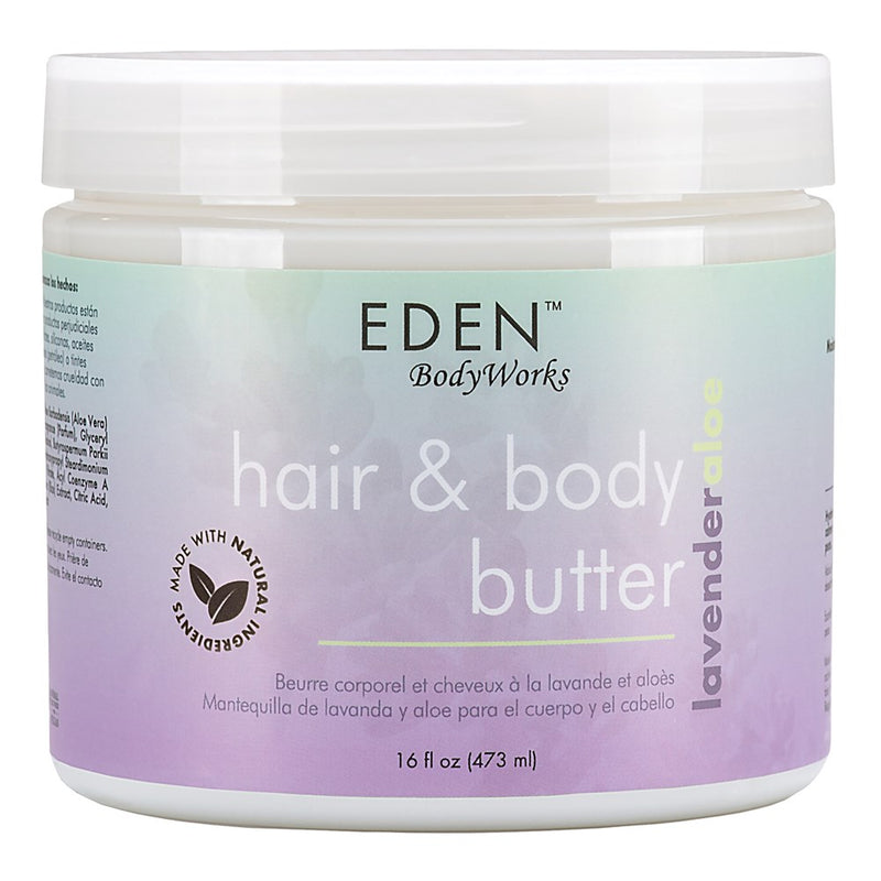 EDEN BODYWORKS Lavender Aloe Hair & Body Butter (16oz/473ml)