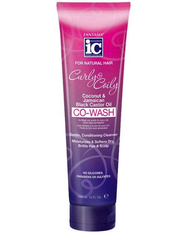 FANTASIA IC Natural Hair Curly & Coily Co-Wash (10oz) - Discontinued