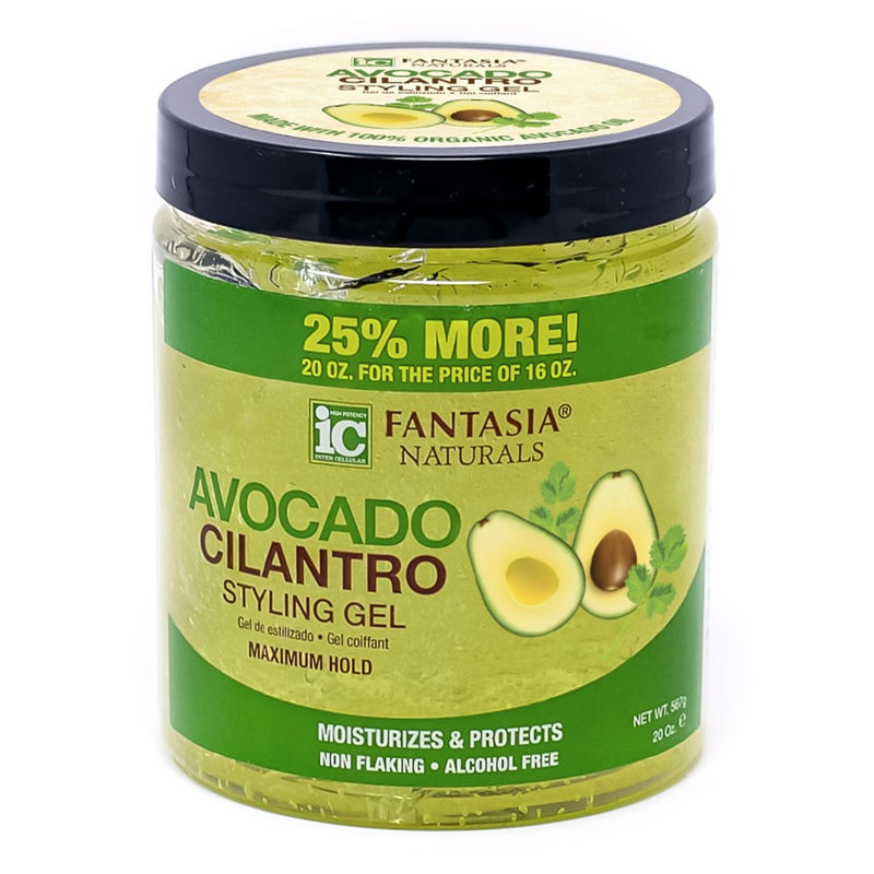FANTASIA IC Avocado & Cilantro Styling Gel (20oz)