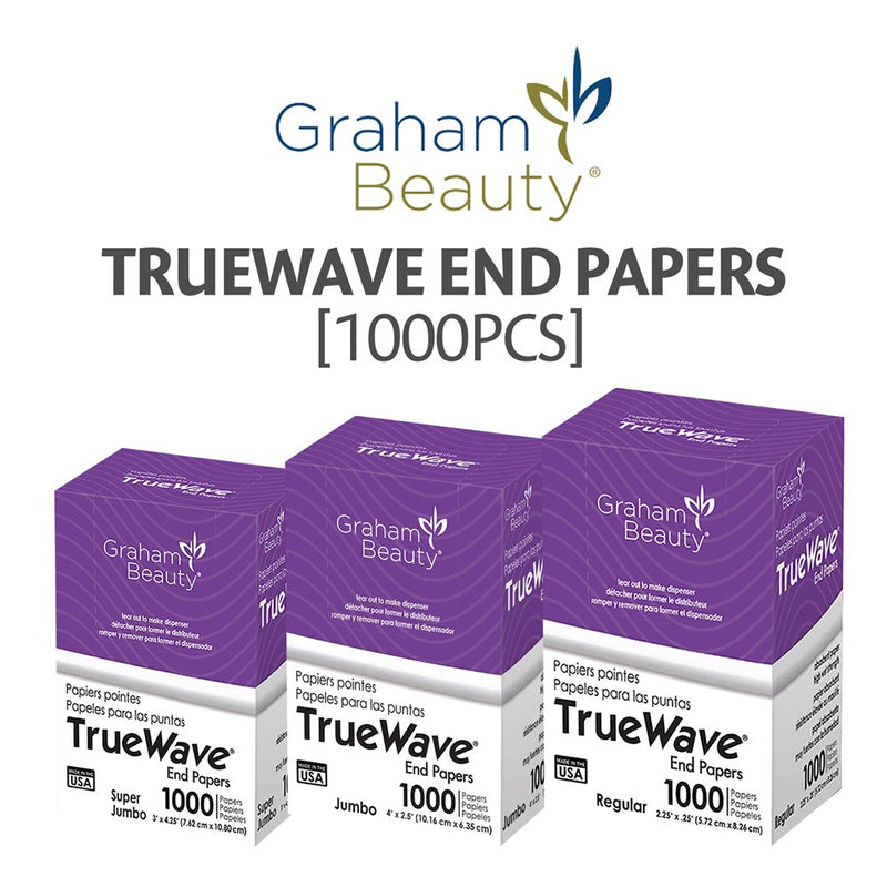 GRAHAM BEAUTY TrueWave End Papers 1000pcs