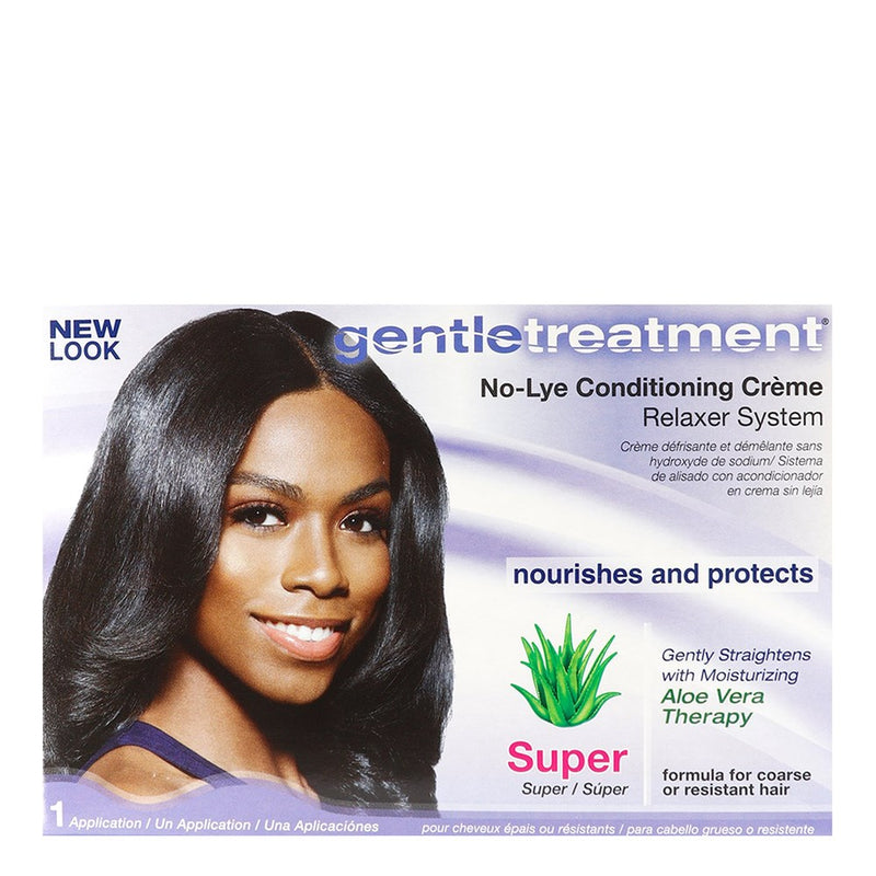 GENTLE TREATMENT No-Lye Relaxer Kit [Super] (Discontinued)