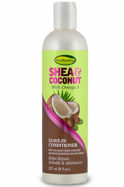SOFN'FREE Gro Healthy Shea & Coconut Leave-In Conditioner (8oz)
