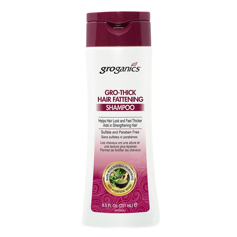 GROGANICS Gro-Thick Hair Fattening Shampoo (8.5oz)