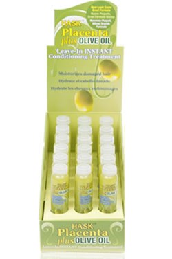 HASK HNP Placenta Leave-In Instant Conditioning Treatment Vial [Olive]