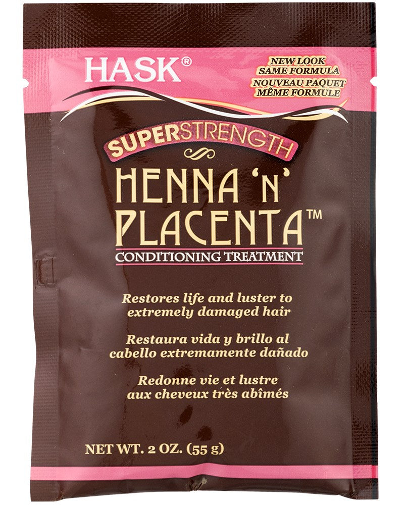 HASK HNP Henna 'N' Placenta Treatment Packet [Super]