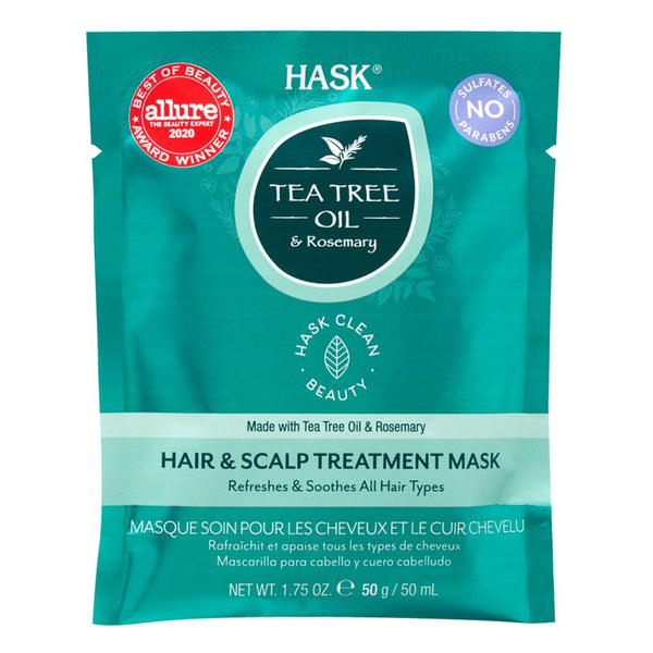 HASK Tea Tree Oil & Rosemary Invigorating Deep Conditioner Packet (1.75oz)