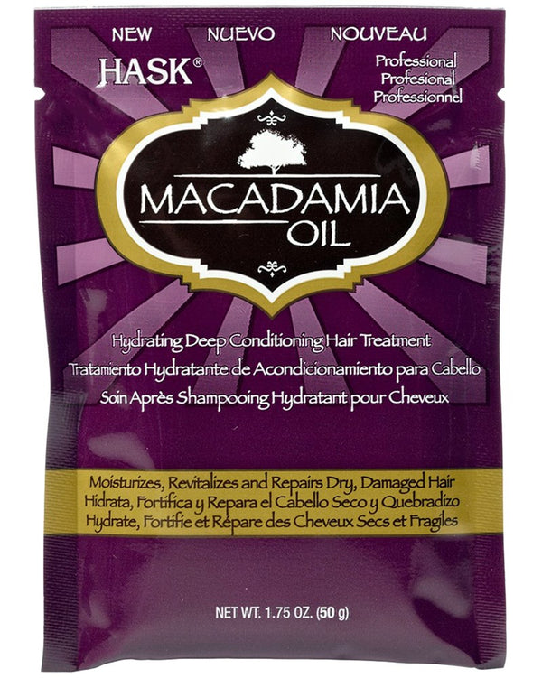 HASK Macadamia Oil Moisturizing Deep Conditioner Packet