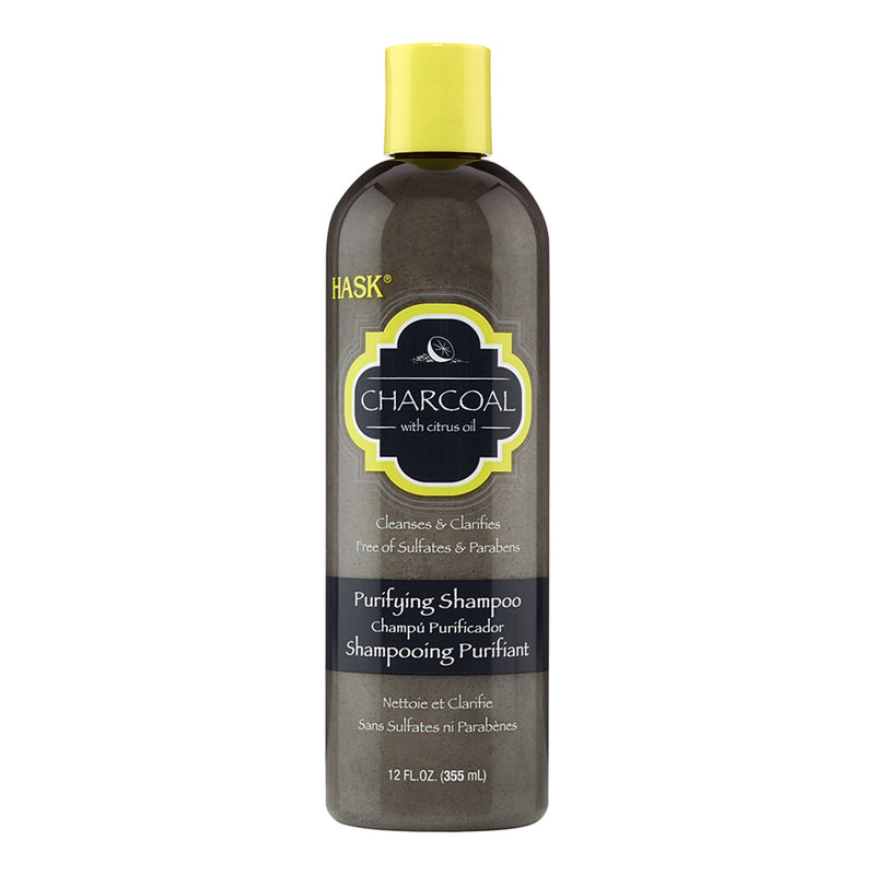 HASK Charcoal with Citrus Oil Purifying Shampoo (12oz)