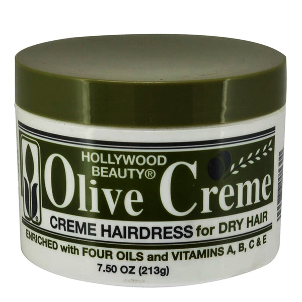 HOLLYWOOD BEAUTY Olive Creme Hairdress (7.5oz)
