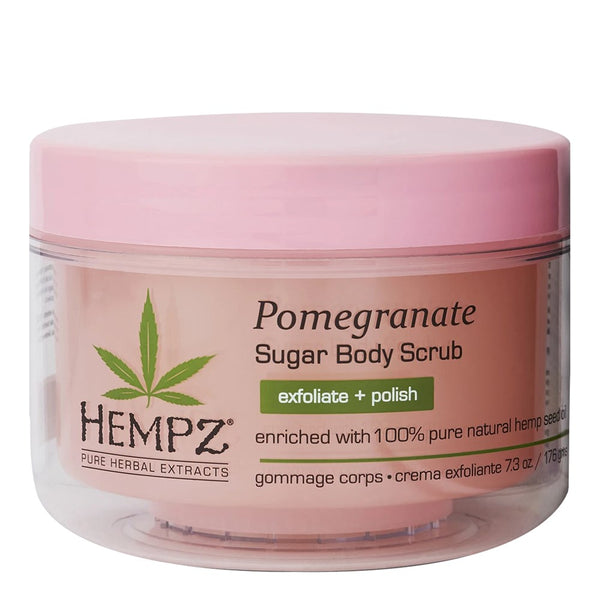 HEMPZ Pomegranate Sugar Body Scrub (7.3oz)