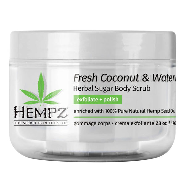 HEMPZ Fresh Coconut & Watermelon Body Scrub (7.3oz)