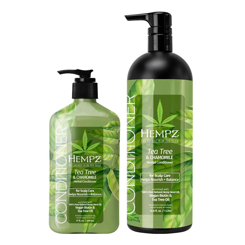 HEMPZ Tea Tree & Chamomile Herbal Conditioner For Scalp Care